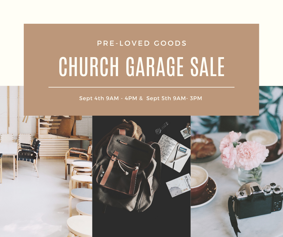 Church Garage Sale Porterfield Baptist Church